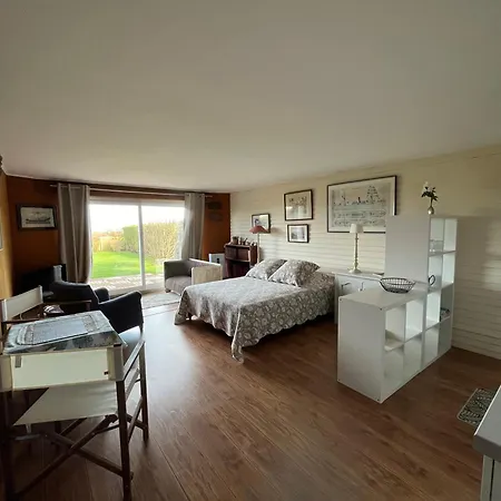 Grand Studio Vue Mer Et Jardin Ver-sur-Mer Exterior foto