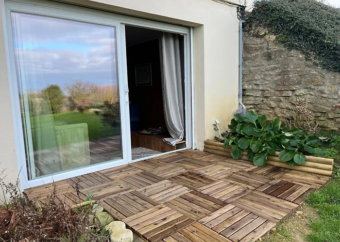 Grand Studio Vue Mer Et Jardin